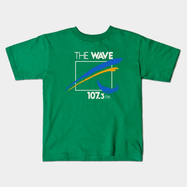 Cleveland's Cool FM 107.3 The Wave Kids T-Shirt by Turboglyde